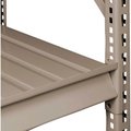 Tennsco Tennsco Extra Shelf Level for Bulk Storage Rack - 96"W x 36"D - Steel Deck - Sand BU-9636C-SND